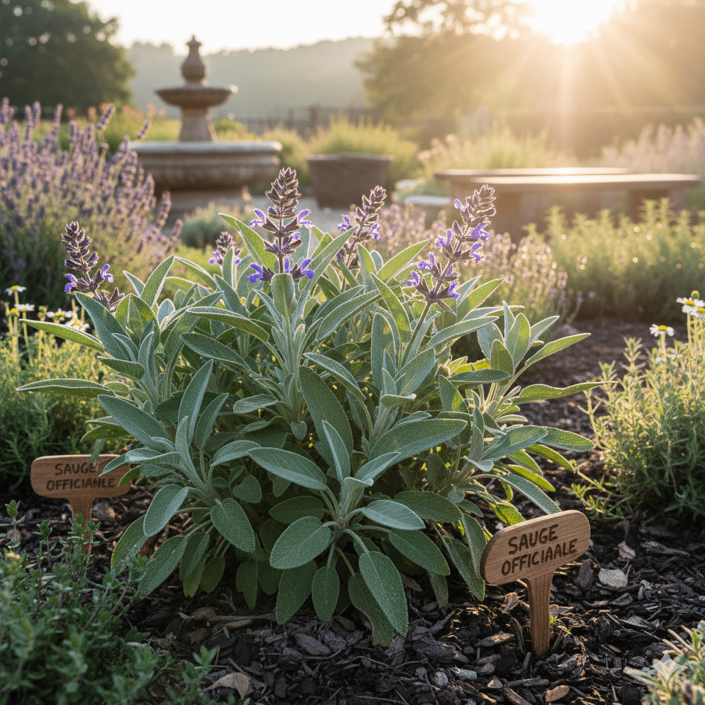 image de sauge officinale